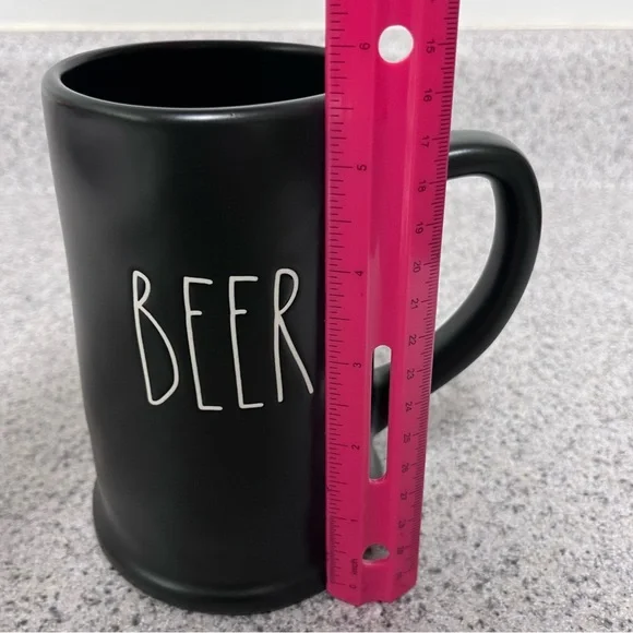 Rae Dunn Black and White Beer Mugs Trio - Picture 15 of 16